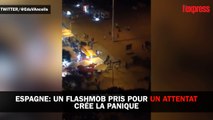Espagne: un flashmob pris pour un attentat crée la panique