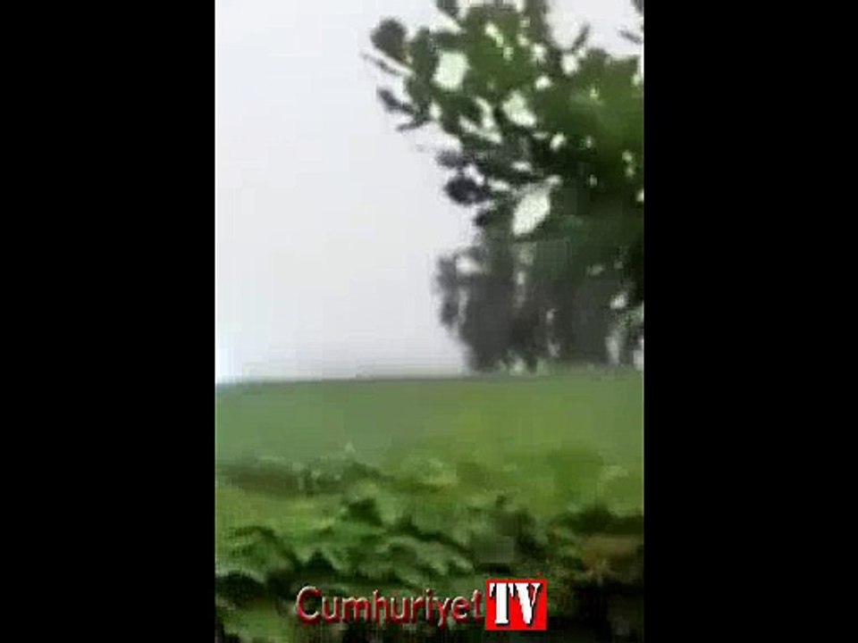 Esrarengiz ışık topu korkuttu... 'UFO mu?'