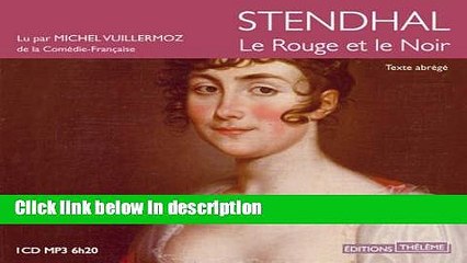 Books Le rouge et le noir - CD MP3 (French Edition) Full Download