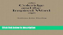 Ebook Coleridge and the Inspired Word (McGill-Queen s Studies in the History of Ideas) Full Online