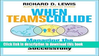 Books When Teams Collide: Managing the International Team Successfully Full Online