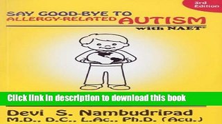 Ebook Say Good-Bye to Allergy-Related Autism NAET Full Online