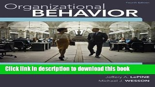 Books Organizational Behavior: Improving Performance and Commitment in the Workplace, 4th Edition