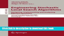 Ebook Engineering Stochastic Local Search Algorithms. Designing, Implementing and Analyzing