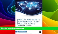 READ FREE FULL  Health and Safety, Environment and Quality Audits: A risk-based approach  READ