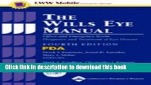 Read The Wills Eye Manual, Fourth Edition, for PDA: Powered by Skyscape, Inc. Ebook Free