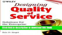 Ebook Designing Quality of Service Solutions for the Enterprise Free Online KOMP