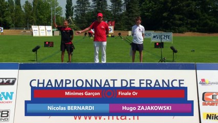 Finale Or Minime Garçon - Bernardi VS Zajakowski