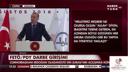 Erdoğan, Allah Beni Affetsin