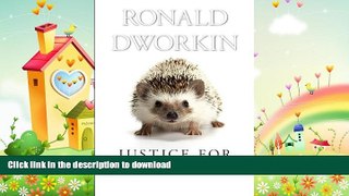 FREE PDF  Justice for Hedgehogs  FREE BOOOK ONLINE