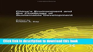 Ebook China s Environment and the Challenge of Sustainable Development (East Gate Books) Full Online