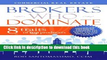 Books Commercial Real Estate Brokers Who Dominate Free Online