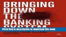 PDF  Bringing Down the Banking System: Lessons from Iceland  Free Books