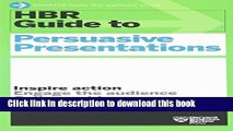 Books HBR Guide to Persuasive Presentations (HBR Guide Series) Free Online