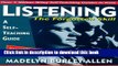 Ebook Listening: The Forgotten Skill: A Self-Teaching Guide (Wiley Self-Teaching Guides) Free Online