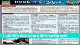Ebook Robert S Rules Of Order Full Online