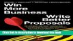 Ebook Win More Business - Write Better Proposals Free Online