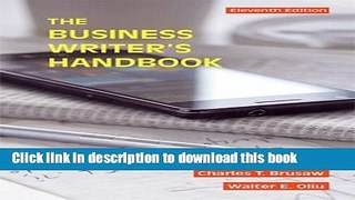 Books The Business Writer s Handbook Full Online