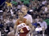 Basketball Nba spud webb 360 at 1986 nba slam dunk contest