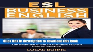 Books ESL Business English: The essential guide to Business English Communication (Business