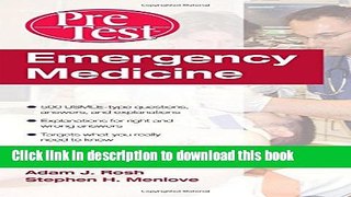 Download  Emergency Medicine PreTest Self-Assessment and Review (PreTest Clinical Science)  Online