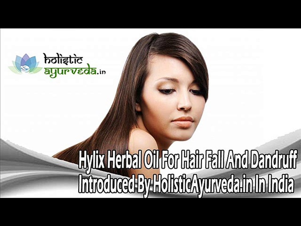 Hylix Herbal Oil For Hair Fall And Dandruff Introduced By HolisticAyurveda.in In India