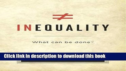 Ebook Inequality: What Can Be Done? Free Online KOMP