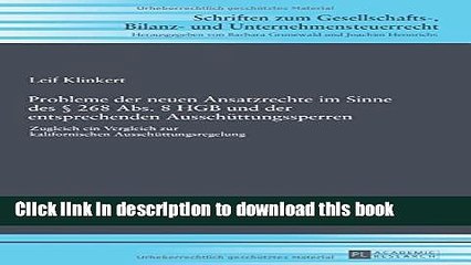 PDF  Probleme der neuen Ansatzrechte im Sinne des Â§ 268 Abs. 8 HGB und der entsprechenden