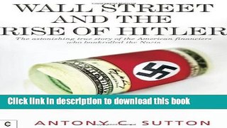 Ebook Wall Street and the Rise of Hitler Free Online KOMP