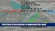 Books Game Theory for Applied Economists Full Online KOMP