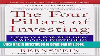 Books The Four Pillars of Investing: Lessons for Building a Winning Portfolio Free Online KOMP