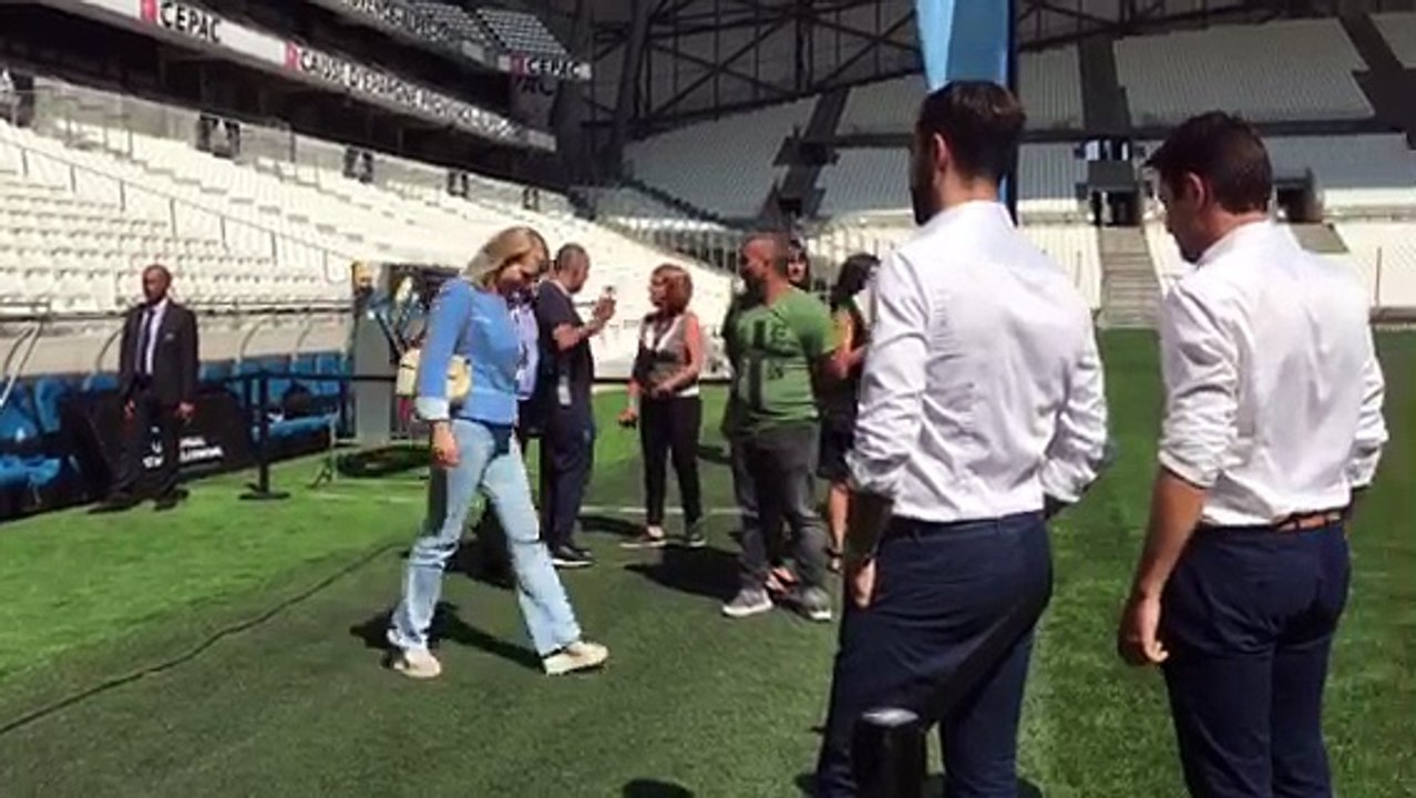 OM : Margarita Louis-Dreyfus arrive au Vélodrome