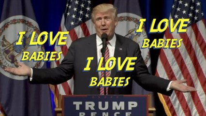 Donald Trump kicks out crying baby while campaigning in Virginia