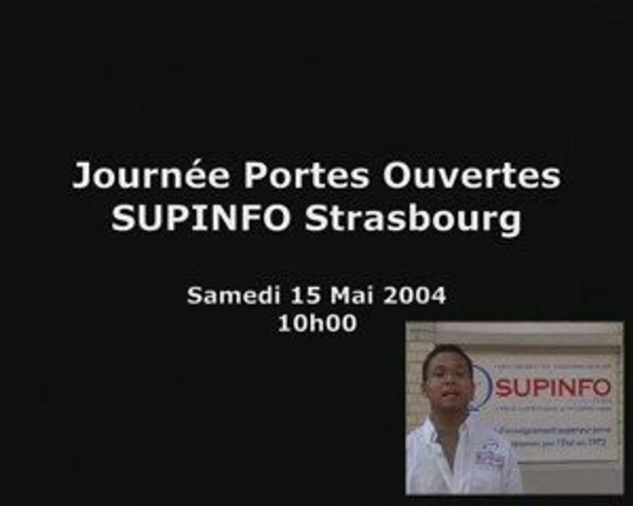 SUPINFO - Supinfo Strasbourg JPO