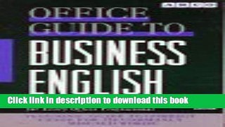 Ebook Offical Guide to Business English Full Online