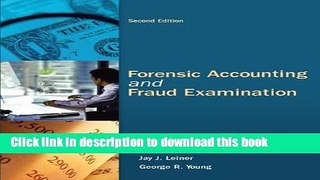 PDF  Forensic Accounting and Fraud Examination  Free Books