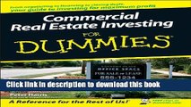 Read Books Commercial Real Estate Investing For Dummies PDF Free