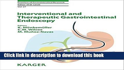 Ebook Interventional and Therapeutic Gastrointestinal Endoscopy (Frontiers of Gastrointestinal
