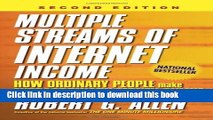 Books Multiple Streams of Internet Income: How Ordinary People Make Extraordinary Money Online