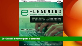 FAVORIT BOOK e-Learning and the Science of Instruction: Proven Guidelines for Consumers and