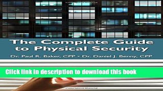 Books The Complete Guide to Physical Security Free Download