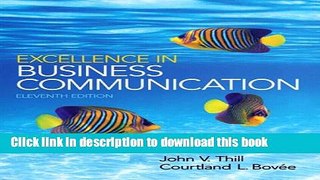 Books Excellence in Business Communication Free Download