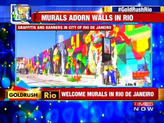 Giant Murals for Rio Olympics 2016