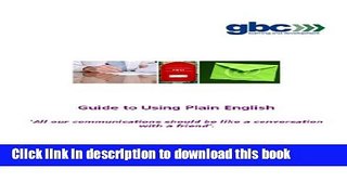 Books The GBC Learning Guide to using Plain English in business writing (The GBC Learning Guides