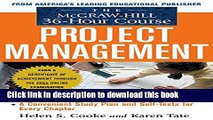 Books The McGraw-Hill 36-Hour Project Management Course (McGraw-Hill 36-Hour Courses) Full Online