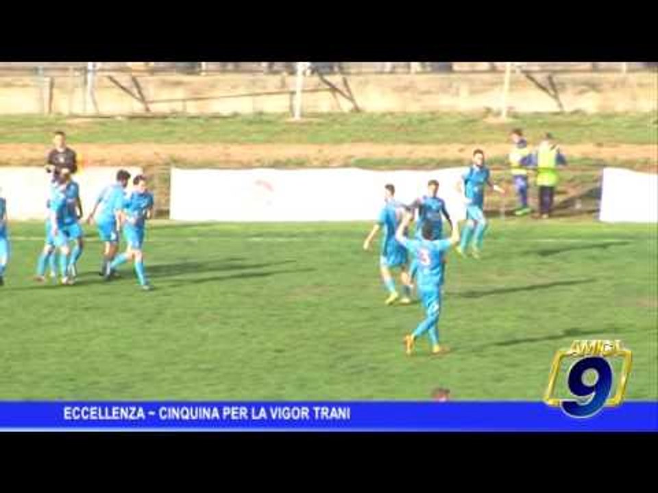 Eccellenza | Cinquina per la Vigor Trani