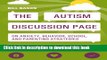 Ebook The Autism Discussion Page on anxiety, behavior, school, and parenting strategies: A toolbox