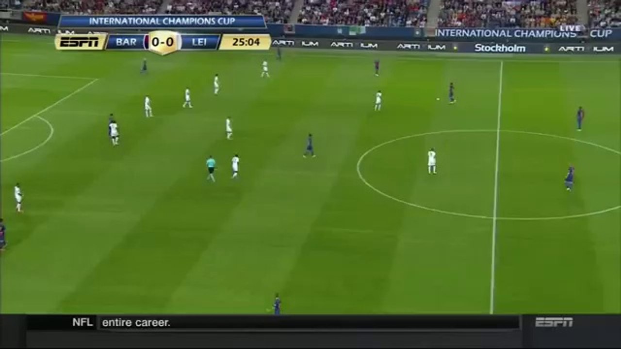 FC Barcelone vs Leicester City 4-2 Les Buts & Résumé du Match  (27/06/2016)