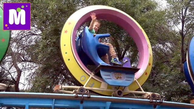 Катаемся на НЛО Лабиринт из веревок Макс и Катя новое видео 2106 канала Покупаем китайские сувениры