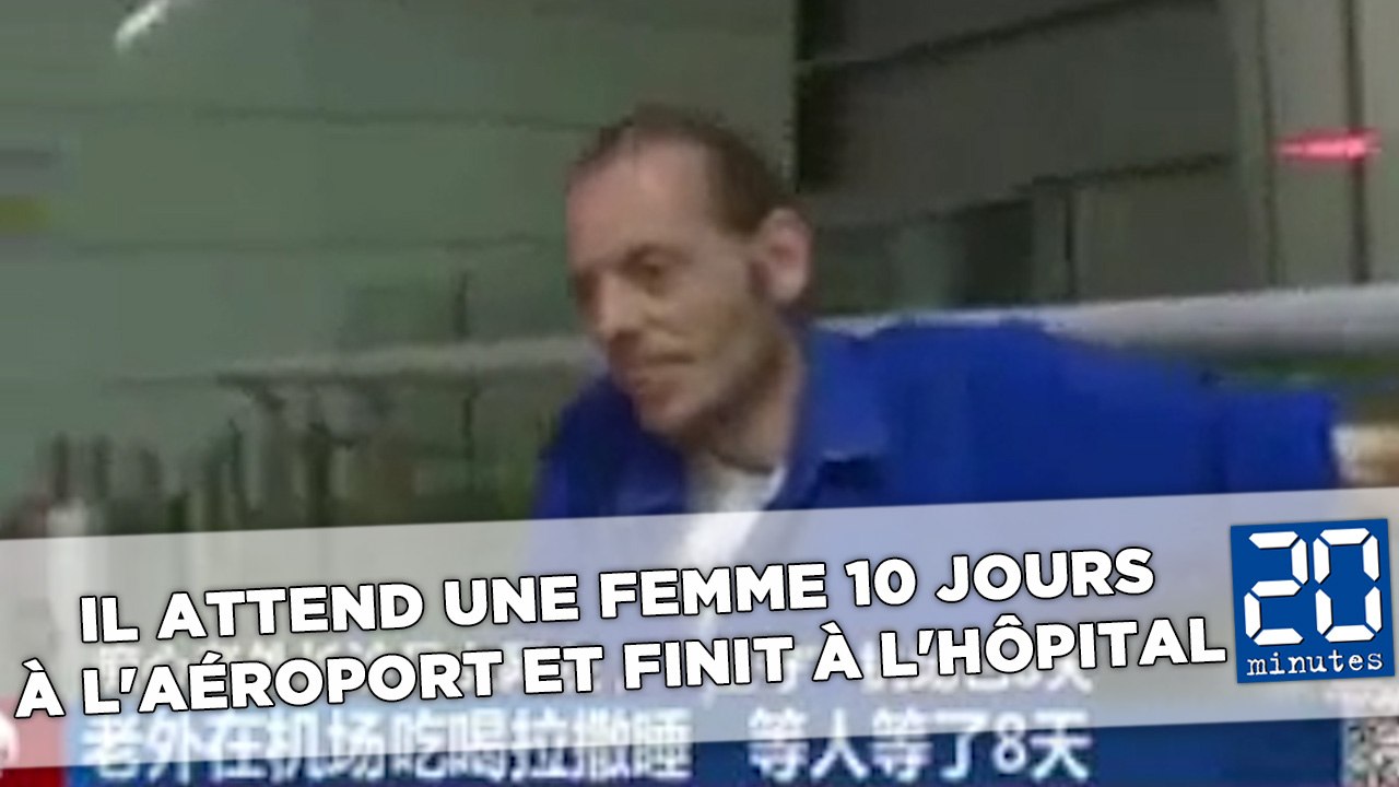 Hospitalisé après avoir attendu une femme dix jours dans un aéroport